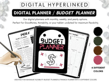 Load image into Gallery viewer, Digital Budget Planner