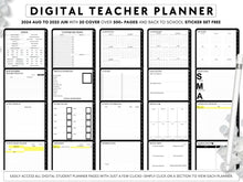 Load image into Gallery viewer, Digital Teacher planner