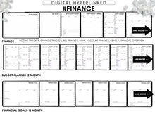Load image into Gallery viewer, Undated Digital Planner