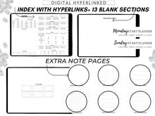 Load image into Gallery viewer, Undated Digital Planner