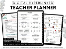 Load image into Gallery viewer, Digital Teacher planner