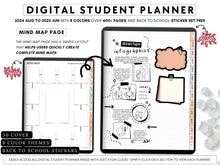 Load image into Gallery viewer, Student Digital Planner