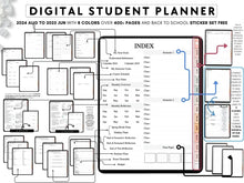 Load image into Gallery viewer, Student Digital Planner