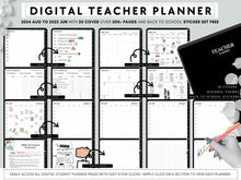 Load image into Gallery viewer, Digital Teacher planner