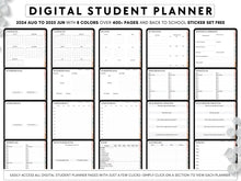 Load image into Gallery viewer, Student Digital Planner
