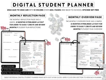 Load image into Gallery viewer, Student Digital Planner