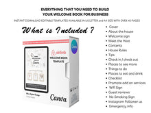 Load image into Gallery viewer, Airbnb Welcome Book Template