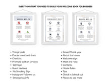 Load image into Gallery viewer, Airbnb Welcome Book Template