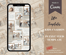 Load image into Gallery viewer, Instagram Template Puzzle 18 Posts