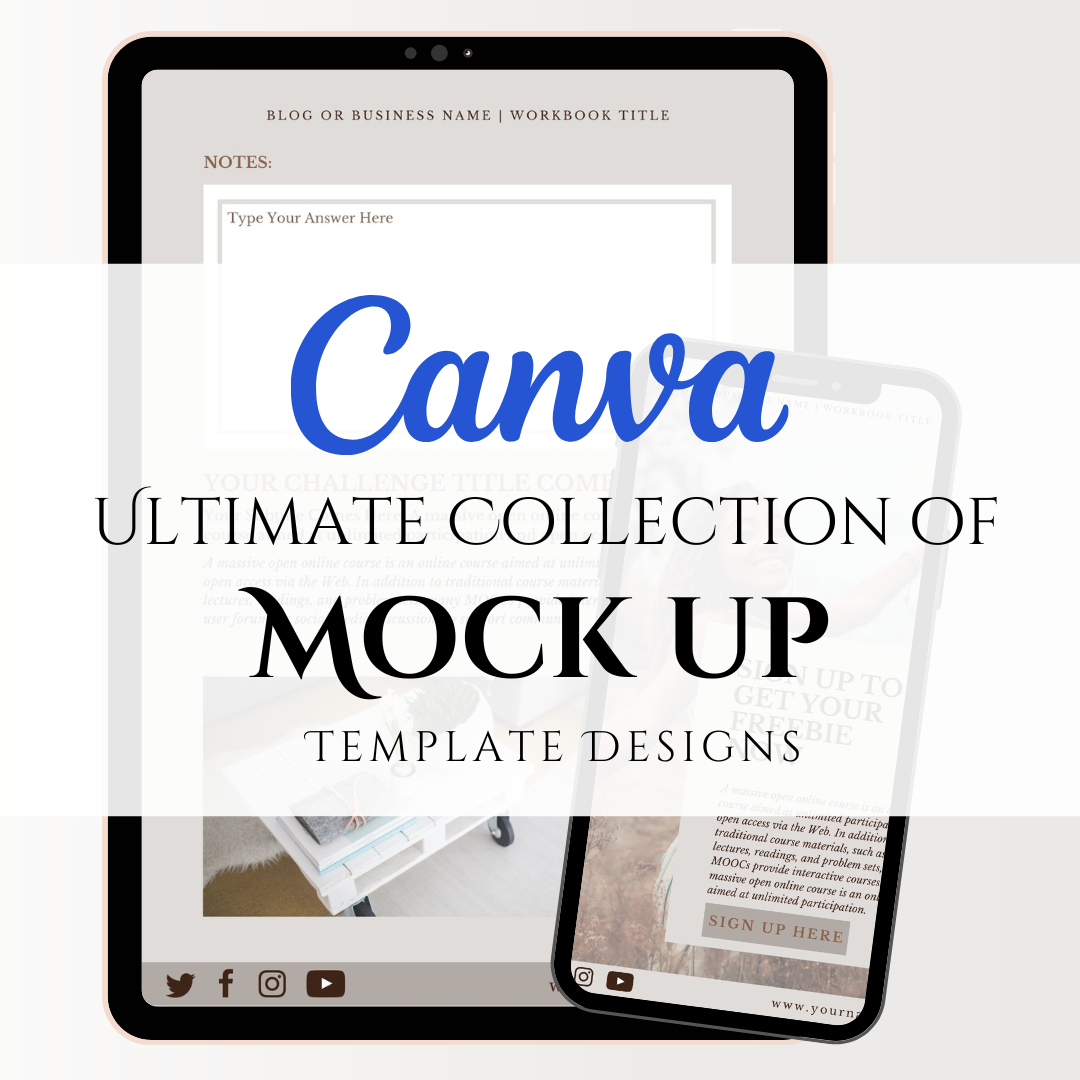 Unlock the Premium Mock up Templates