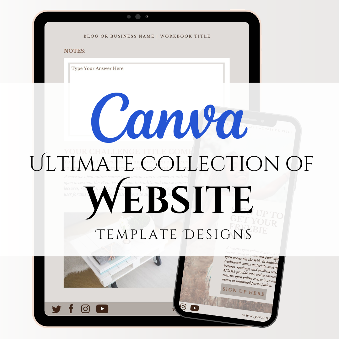 Unlock the Premium Website Templates