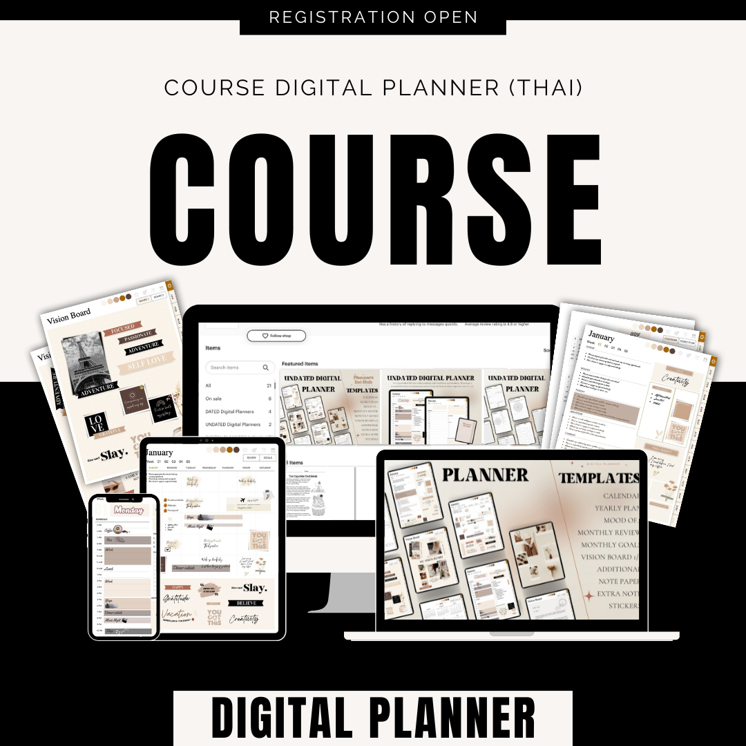Course Digital Planner (2024)