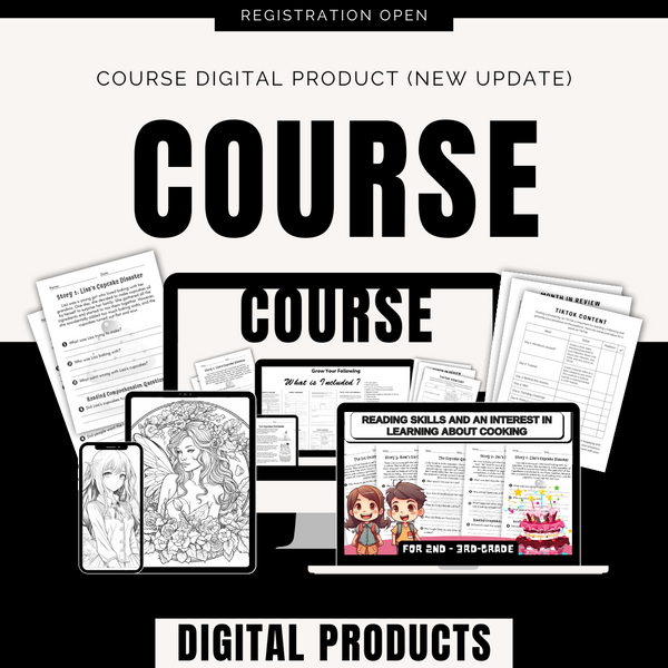 Course Digital Product (ฟรี 1,000 Template)